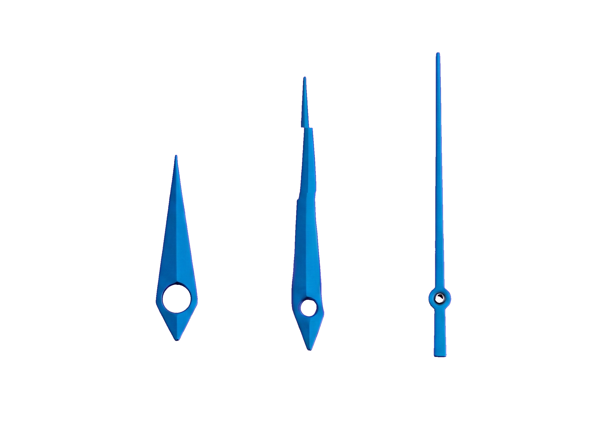 Pitched Dauphine Blue Finish